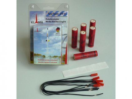 Rocket engine Klima D9-0 EL UN0432 6 pcs