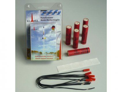 Rocket engine Klima D9-3 EL UN0432 6 pcs
