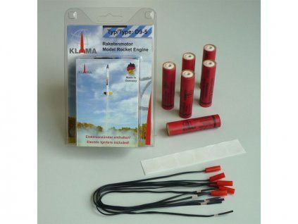 Rocket engine Klima D9-5 EL UN0432 6 pcs