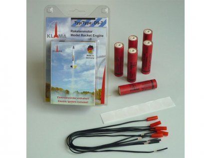 Rocket engine Klima D9-7 EL UN0432 6 pcs