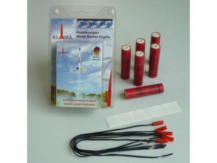 Rocket-Motor Klima D9-P EL UN0432 6 Stück