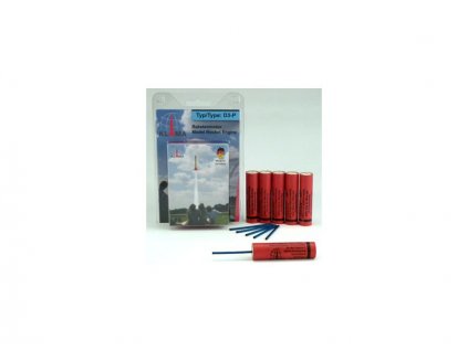 Raketový motor Klima D3-P UN0432 6ks