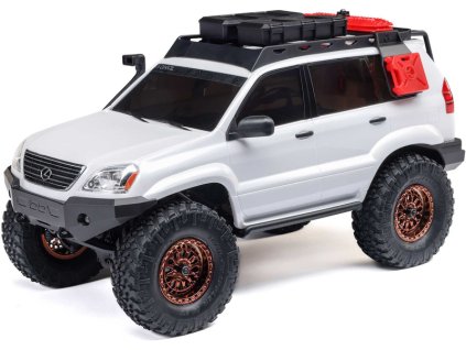axial rc auto scx24 lexus gx 470 4wd white 1 24 rtr 016