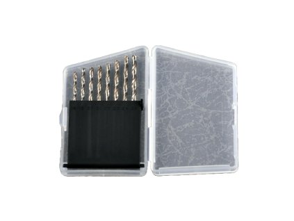 twist drilling auger bit set 3 1 8 2 5mm 8 pcs trumpeter 09956 03