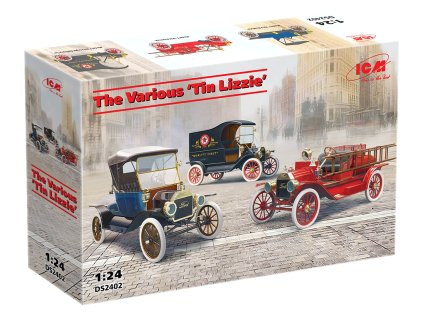 the various tin lizzie 1 24 DS2402 icm 011