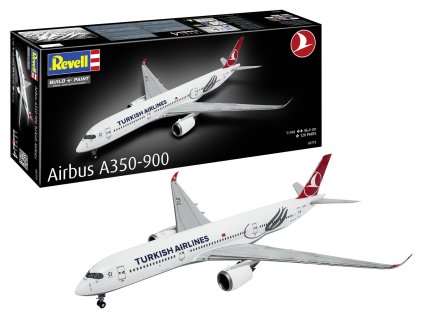 airbus a350 900 turkish airlines 1 144 REVELL 03773 08