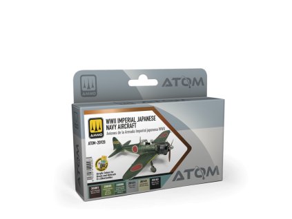 atom wwii imperial japanese navy aircraft set