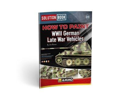 solution book 23 how to paint wwii german late war vehicles multilingual book (9)