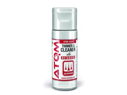 atom clear and thinner 20ml 20501