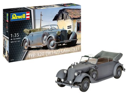 03354 typ 320 w142 cabriolet 1 35 revell 08