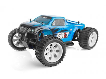 HiMOTO RC Monster Truck EMXT GRIT modrý blesk 1/10 RTR