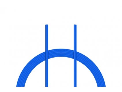 Kábel silikonový 4,0mm2 1m modrý