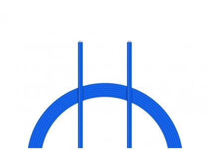 Kábel silikonový 4,0mm2 1m modrý