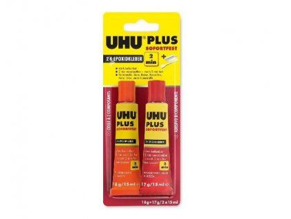 UHU PLUS glue 2 min epoxy 30ml/35g
