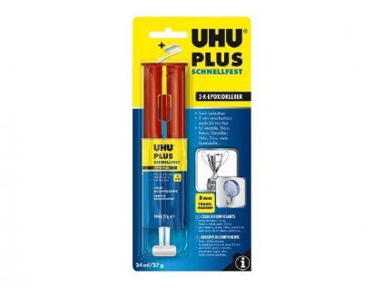 UHU PLUS glue 5 min epoxy 24ml/27g