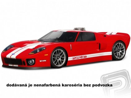 Karoséria Ford GT (200mm / rázvor 255mm) nenafarbená 1/10