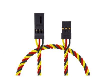 cable extension s 90cm jr twisted thick gold plated