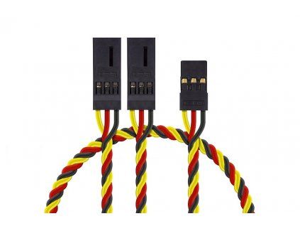 S "Y"-cable JR twisted thick short 150mm (PVC)