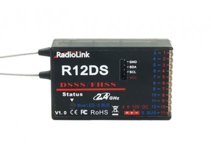 Prijímač RadioLink R12DS