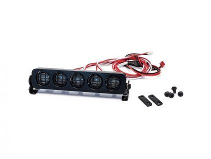 Light bar ALU, LED, 109mm, round reflectors