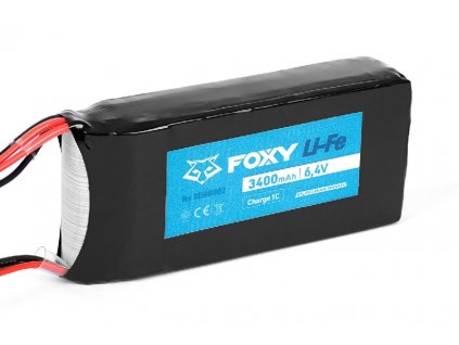 Akumulátor FOXY Li-Fe 3400mAh/6,4V RX