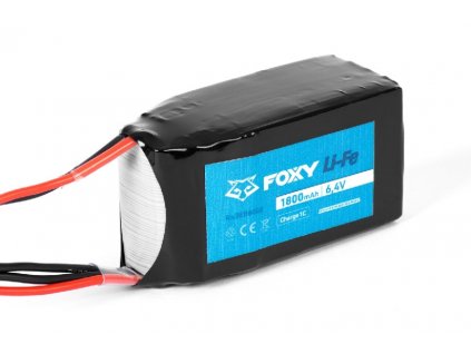 Akumulátor FOXY Li-Fe 1800mAh/6,4V RX