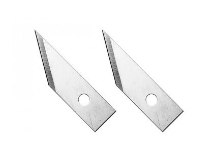 Pointed blade for double cutter