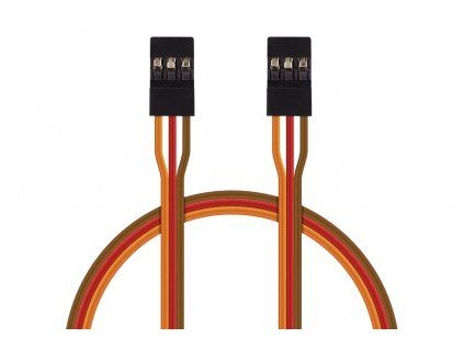 PATCH cable 3-core flat 150mm JR (PVC)