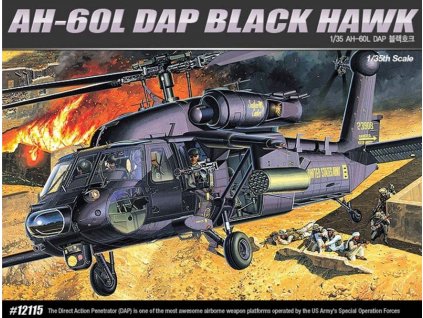 AH-60 L DAP 1/35 Academy