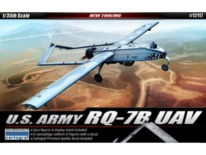 U.S.ARMY RQ-7B UAV + 2 figures 1/35