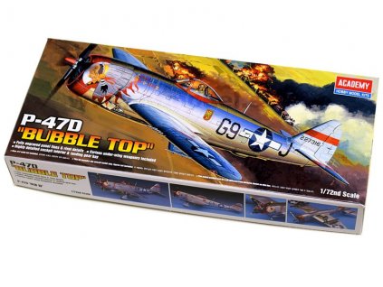 P-47 D Thunderbolt Bubletop 1/72