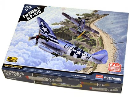 P-47 D & FW 190 A-8 Anniv. 70 Normandy 1/72