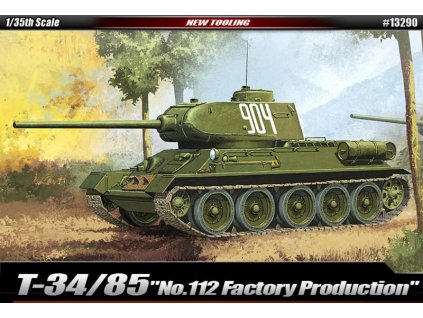 T-34/85 No.112 Factory production 1/35