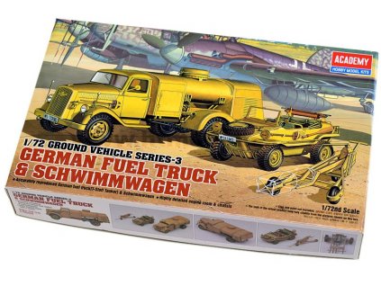 Opel Blitz T-Stoff + Schwimmwagen 1/72 Academy
