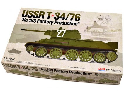 T-34/76 No. 183 Factory production 1/35