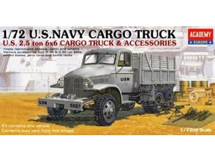 US 2,5t Truck & Accessoires US NAVY  1/72 Academy