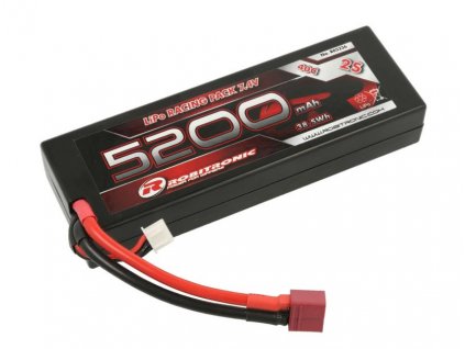 Robitronic Racing Pack Li-Pol Battery 5200mAh/7.4V 40C 2S T-DEAN