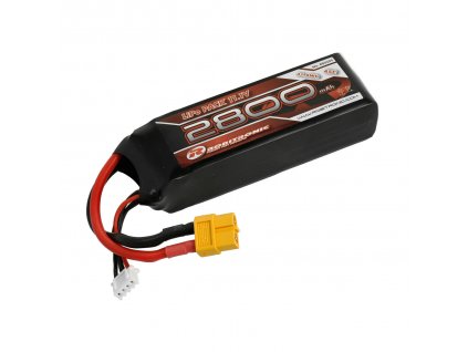 Robitronic Li-Pol Battery 2800mAh/11.1V 45C 3S XT60