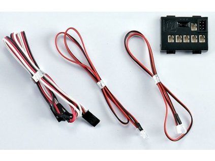 LED-Beleuchtungsset mit 4 LEDs und Controller
