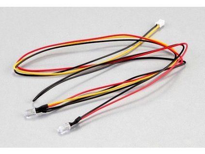 LED 5mm, žluté 2 ks