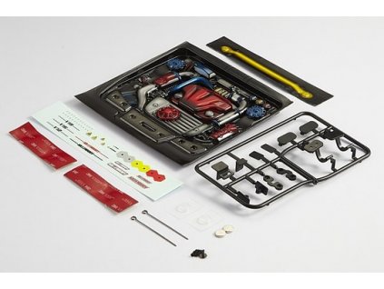Motor maketa Touring typ B nafarbená s príslušen. Killerbody