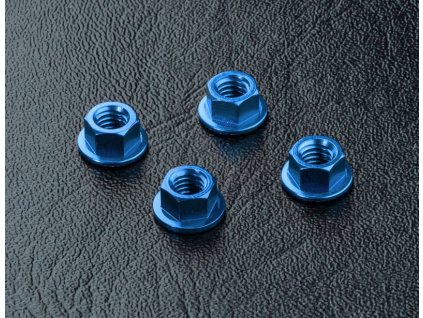 Matice s límcom na kolesá modré 4 ks 1/10   MST