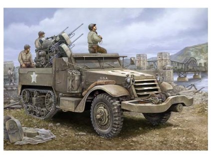 M16 Haltrack Multiple Gun 1/16