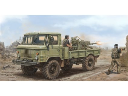 Trumpeter GAZ 66 Light Truck with ZU 23 2 01017 01