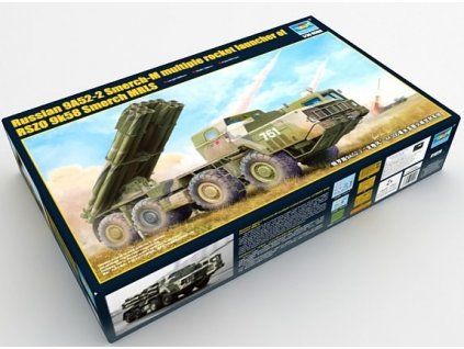 9A52-2 Smerch-M Russian Multiple Rocket Launcher 1/35