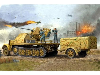 FLAK 37 3,7cm Self-Propelled 1/35