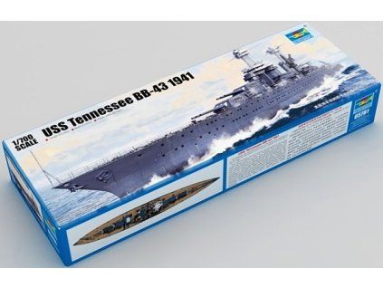 BB-43 USS Tennessee 1941 1/700