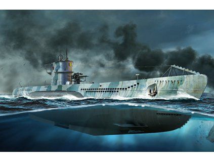 DKM Navy Type VII-C U-Boat 1/144