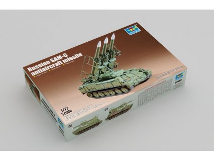 2K12 KUB SAM-6 GAINFUL Anti-Aircraft Missile System 1/72