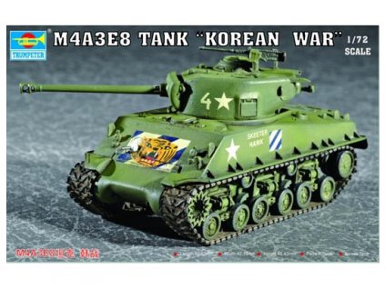 M4A3E8 Tank (T80 Track) 1/72